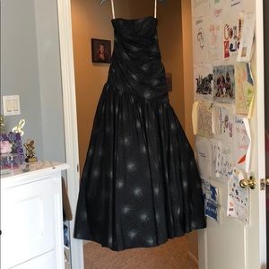 Black formal dress